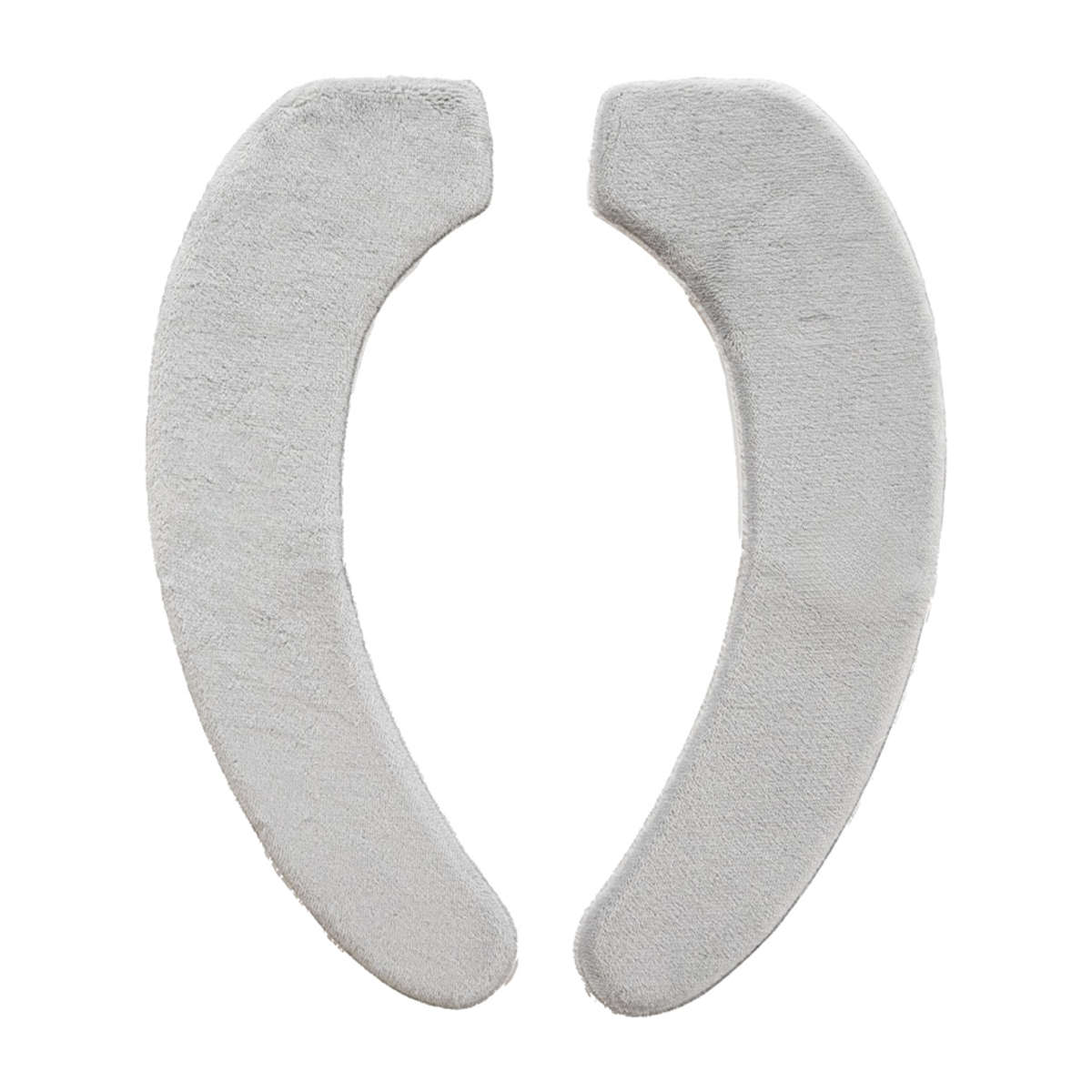 便座クッション コクーン 便座シート ( 便座 シート カバー 便座マット 置くだけ 吸着 洗える U型 O型 洗浄暖房型 トイレタリー おくだけ 洗濯OK 無地 ピンク ブルー グリーン ベージュ ブラウン グレー ) 【グレー】 グレー