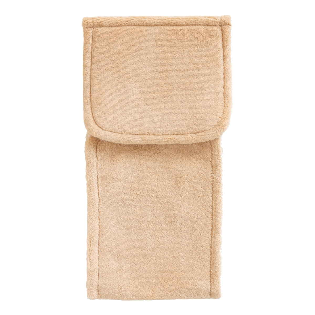 ペーパーホルダーカバー アラン ( トイレットペーパーカバー ペーパーホルダー 洗濯OK 予備 トイレタリー 取付簡単 洗える 無地 ベージュ グレー ) 【ベージュ】 ベージュ