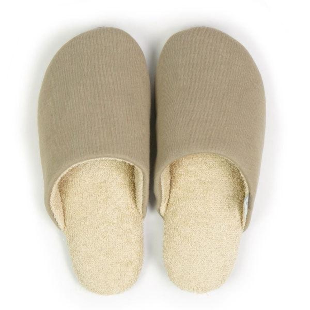 Ag+安心スリッパ ソフティ2 Mサイズ ( スリッパ 洗える ルームシューズ ルームスリッパ 抗菌 除菌 タオル地 ウォッシャブル Ag+ サラサラ 洗濯機 かわいい 来客用 シンプル 夏用 速乾 銀イオン 滑り止め レディース ) 【ベージュ】 ベージュ