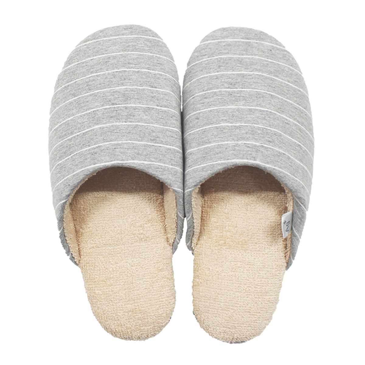 Ag+安心スリッパ ソフティ2 Mサイズ ( スリッパ 洗える ルームシューズ ルームスリッパ 抗菌 除菌 タオル地 ウォッシャブル Ag+ サラサラ 洗濯機 かわいい 来客用 シンプル 夏用 速乾 銀イオン 滑り止め レディース ) 【グレー】 グレー