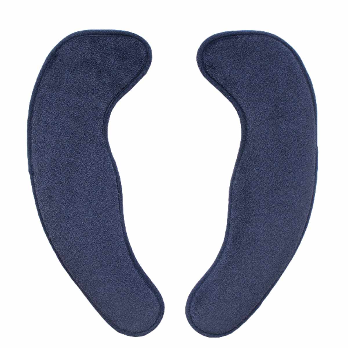 吸着便座シート らくらく便座クッション アンジェ O型 U型 兼用 ( 便座カバー トイレ カバー シート 兼用タイプ 貼るだけ 洗える トイレタリー 洗浄暖房型 おくだけ 洗濯可 ふんわり トイレ用品 ) 【ネイビー】 ネイビー