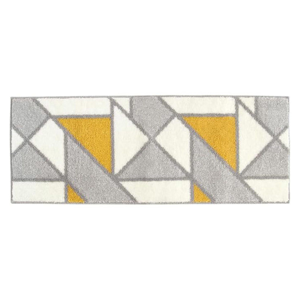 キッチンマット アクシス 45×120cm 幾何学模様 ( 45cm 120cm 洗える 台所マット キッチン マット キッチン用マット ミニキッチン キッチンラグ カーペット 滑り止め 長方形 おしゃれ かわいい ひとり暮らし 北欧 )