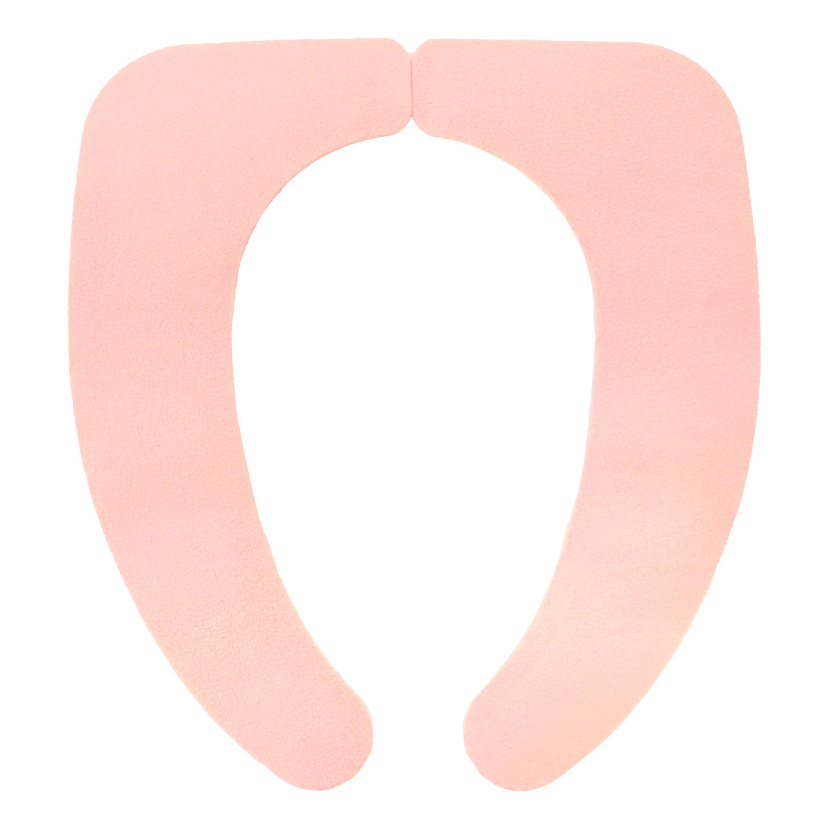 便座シート 短毛フリース プレーン 貼っぴぃデイズ ( 便座クッション 便座カバー 便座 シート 兼用シート 洗える 丸洗い 貼るだけ シンプル 無地 U型 O型 洗浄暖房型 トイレタリー トイレ用品 トイレグッズ ) 【ピンク】 ピンク