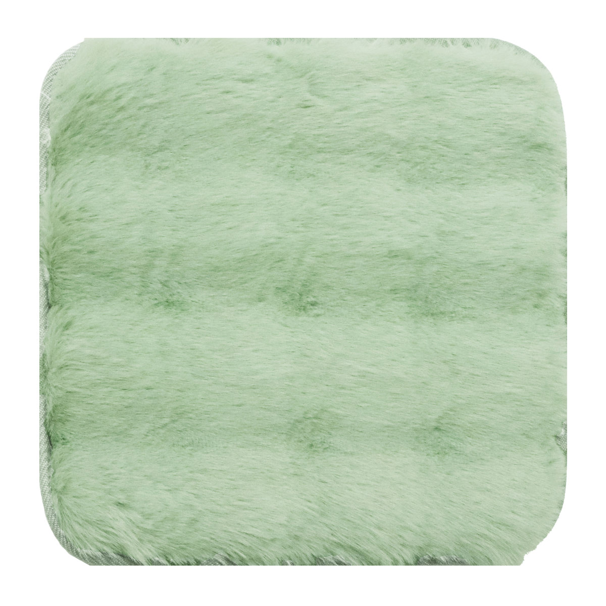 チェアパッド pocotto ( チェアマット 座布団 椅子用 洗濯可 洗える すべり止め ふわふわ かわいい チェア ダイニングチェア インテリア パッド 勉強机 オフィス 会社 敷く 丸洗い おしゃれ ) 【ミント】 ミント