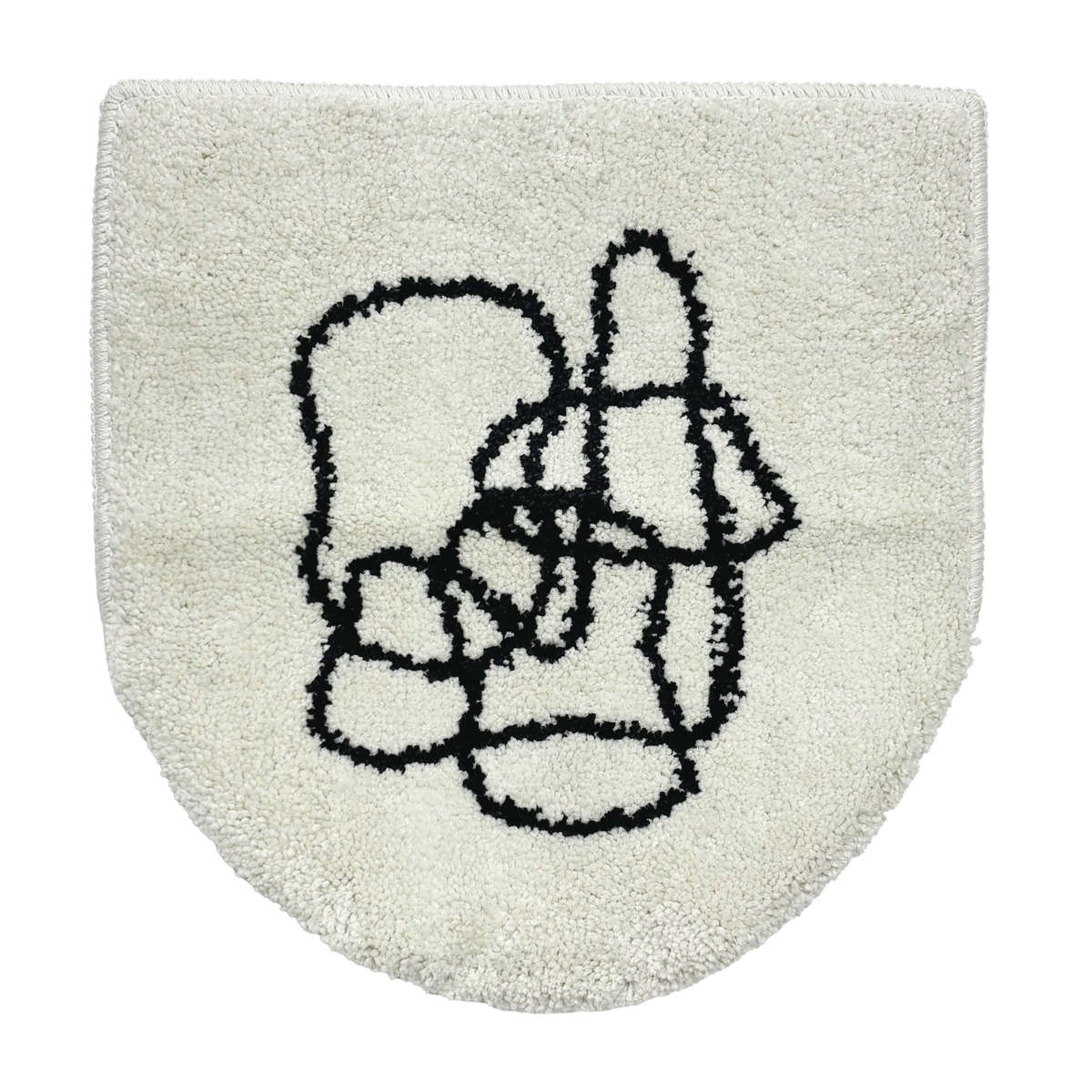 トイレ蓋カバー 兼用フタカバー pogeun ( 蓋 フタ カバー ふたカバー 普通型 洗浄暖房型 兼用タイプ 洗える 韓国風 かわいい おしゃれ トイレタリー U型 O型 洗浄暖房 トイレ用品 ) 【モダン】 モダン