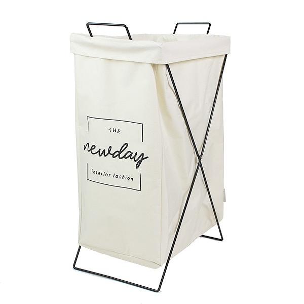 Dショッピング ランドリーバスケット 縦型 43l Lieto リエート 折りたたみランドリーバスケット 洗濯カゴ ランドリーラック ランドリーボックス 畳める 洗濯物入れ 洗濯物 脱衣カゴ タテ型 収納バスケット 折りたたみ 北欧 小物収納 ダストボックス アイボリー