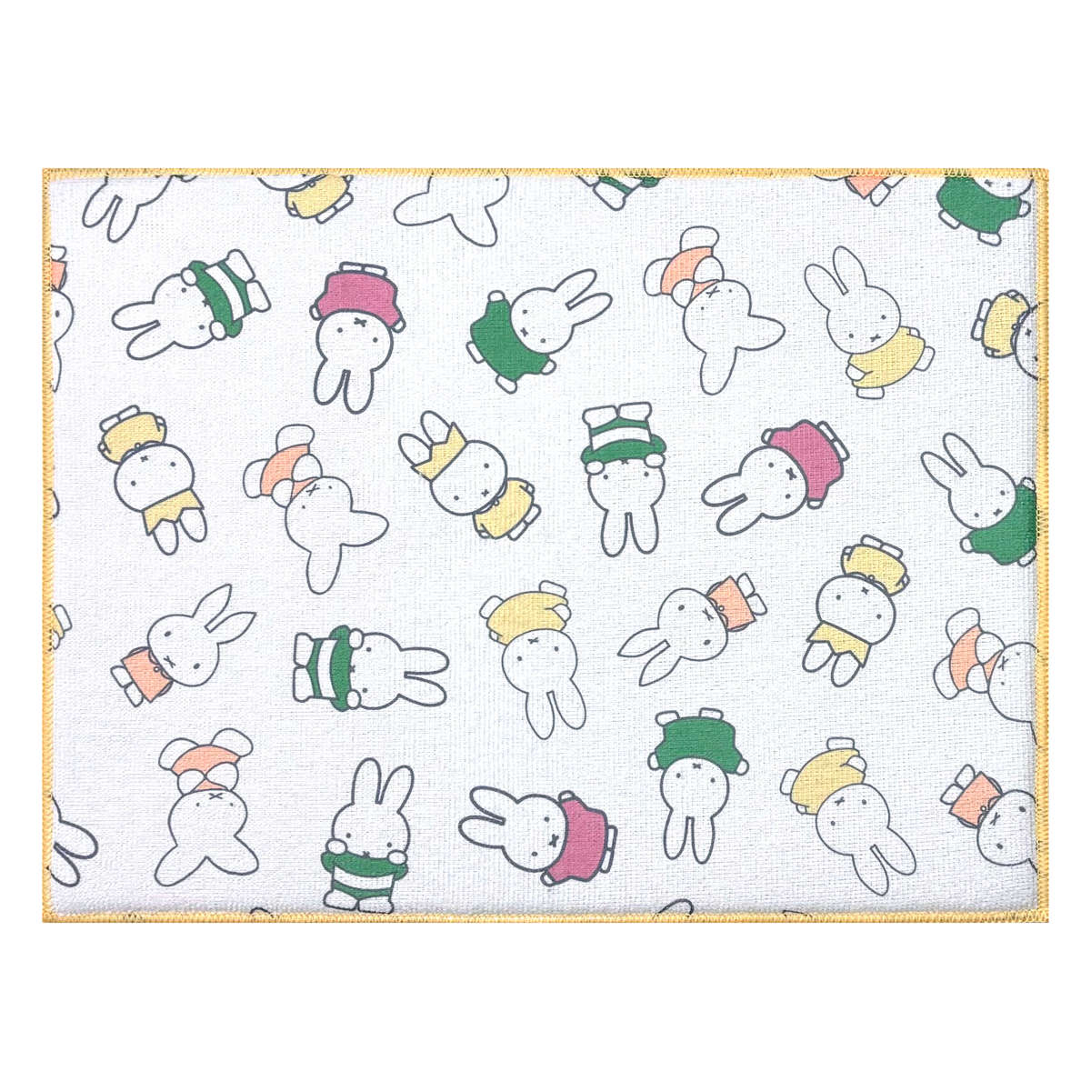 水切りマット 吸水水切りマット ミッフィー 30×40cm DickBruna ( 大人ミッフィー モノトーンミッフィー 吸水マット 水切り用マット 吸水 ディッシュマット 食器乾燥用マット 水切り用品 キッチン miffy 食器置き 水切り ) 【ミッフィー70周年】 ミッフィー70周年