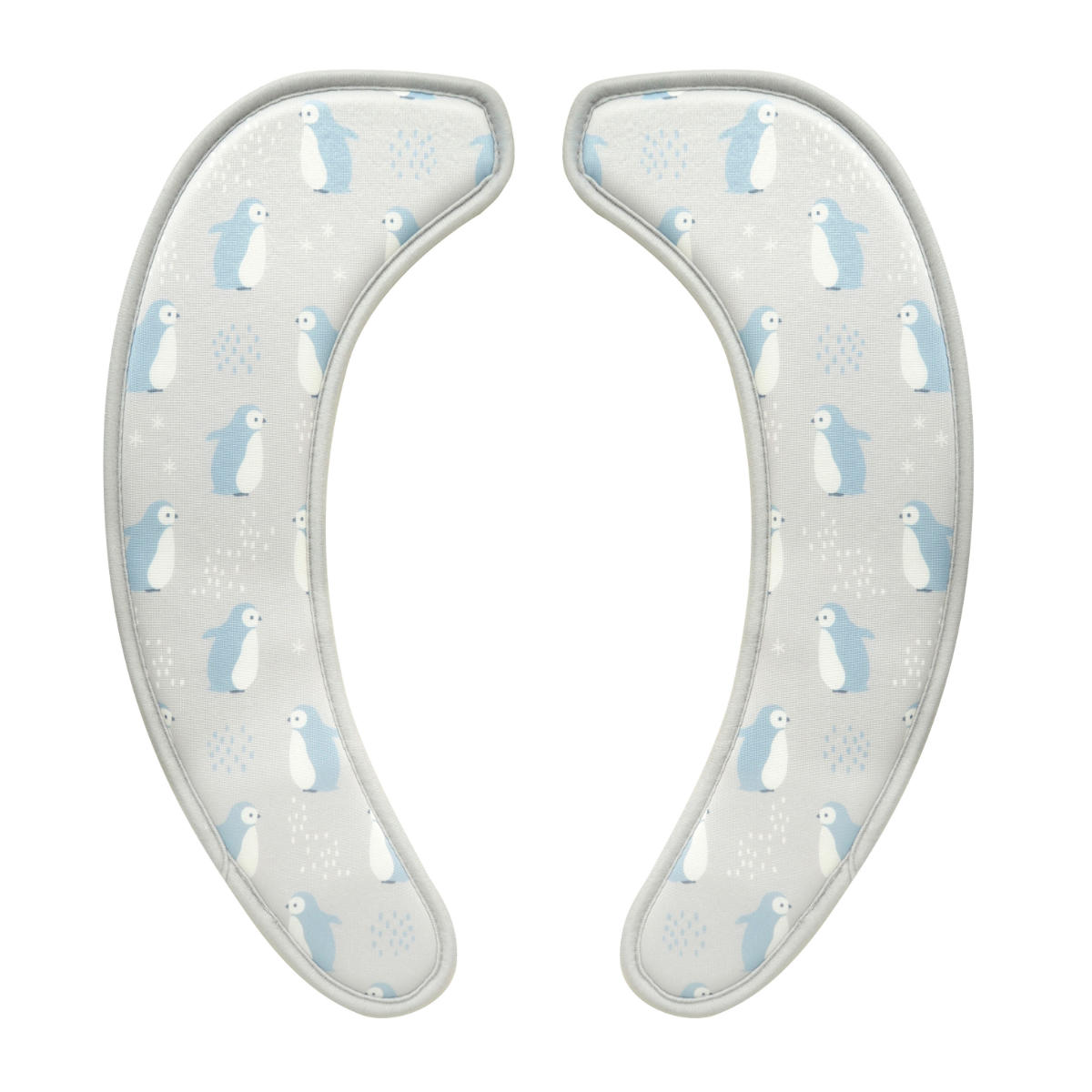 便座シート hiecoco 貼るだけ冷感吸着便座シート ( トイレ 吸着 接触冷感 便座 カバー シート 抗菌 防臭 消臭 トイレタリー ひんやり 貼るだけ トイレ用品 U型 O型 洗浄暖房型 洗濯OK ) 【ペンギングレー】 ペンギングレー