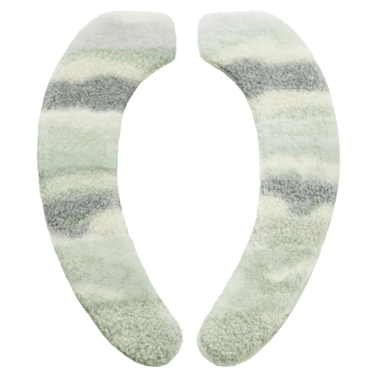 便座シート メリージェラート 貼るだけ便座シート ( 便座カバー トイレ カバー シート 兼用タイプ 貼るだけ パステル 洗える トイレタリー U型 O型 洗浄暖房型 おくだけ 洗濯可 ふんわり トイレ用品 ピンク ミント グレー ) 【ミント】 ミント