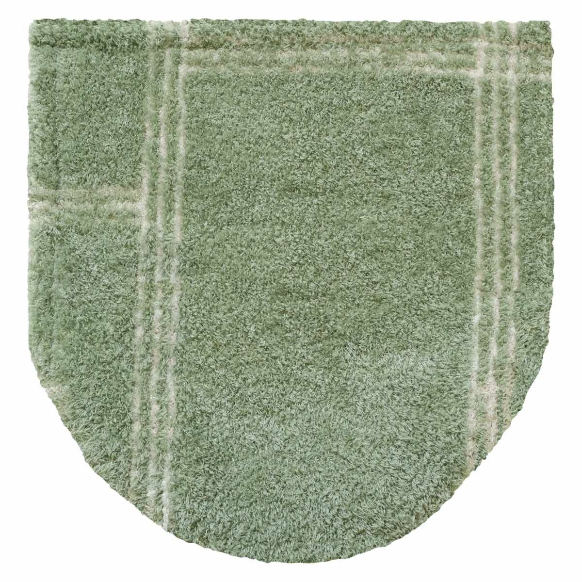 トイレ蓋カバー kieto 兼用フタカバー ( 蓋カバー 蓋 フタ カバー ふたカバー 兼用タイプ 洗える 吸着 シンプル トイレタリー 普通型 洗浄暖房型 洗濯可 トイレ用品 やわらか アイボリー グリーン ) 【グリーン】 グリーン