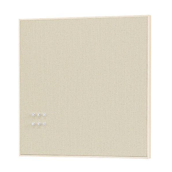 マグネットボード 壁掛け ファブリックパネル 幅46 高さ46 ファブリックマグネットボード ( マグネット ボード 掲示板 メッセージボード スケジュールボード 予定 写真 メモ ピンレス 伝言ボード 伝言掲示板 ) 【 ベージュ 】 ベージュ