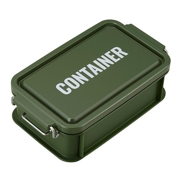 Dショッピング お弁当箱 1段 600ml コンテナランチボックス ランチチャイム 弁当箱 おしゃれ ランチボックス レンジ対応 食洗機対応 コンテナ ロック 一段 シリーズ お弁当 弁当 スタッキング ピクニック 女子 パッキン カーキ カテゴリ 弁当箱の販売