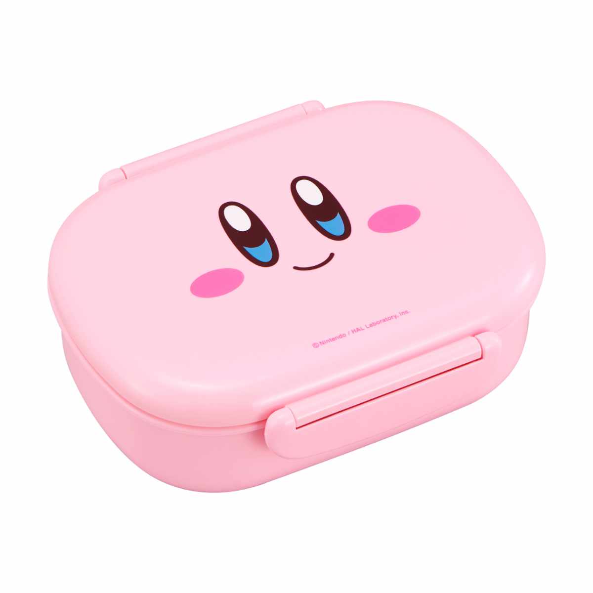 弁当箱 360ml 星のカービィ ランチボックス 中子付 ( お弁当箱 抗菌 小判型 食洗機対応 レンジ対応 子供 日本製 食洗機OK レンジOK お弁当 弁当 抗菌加工 一段 幼稚園 保育園 キッズ )