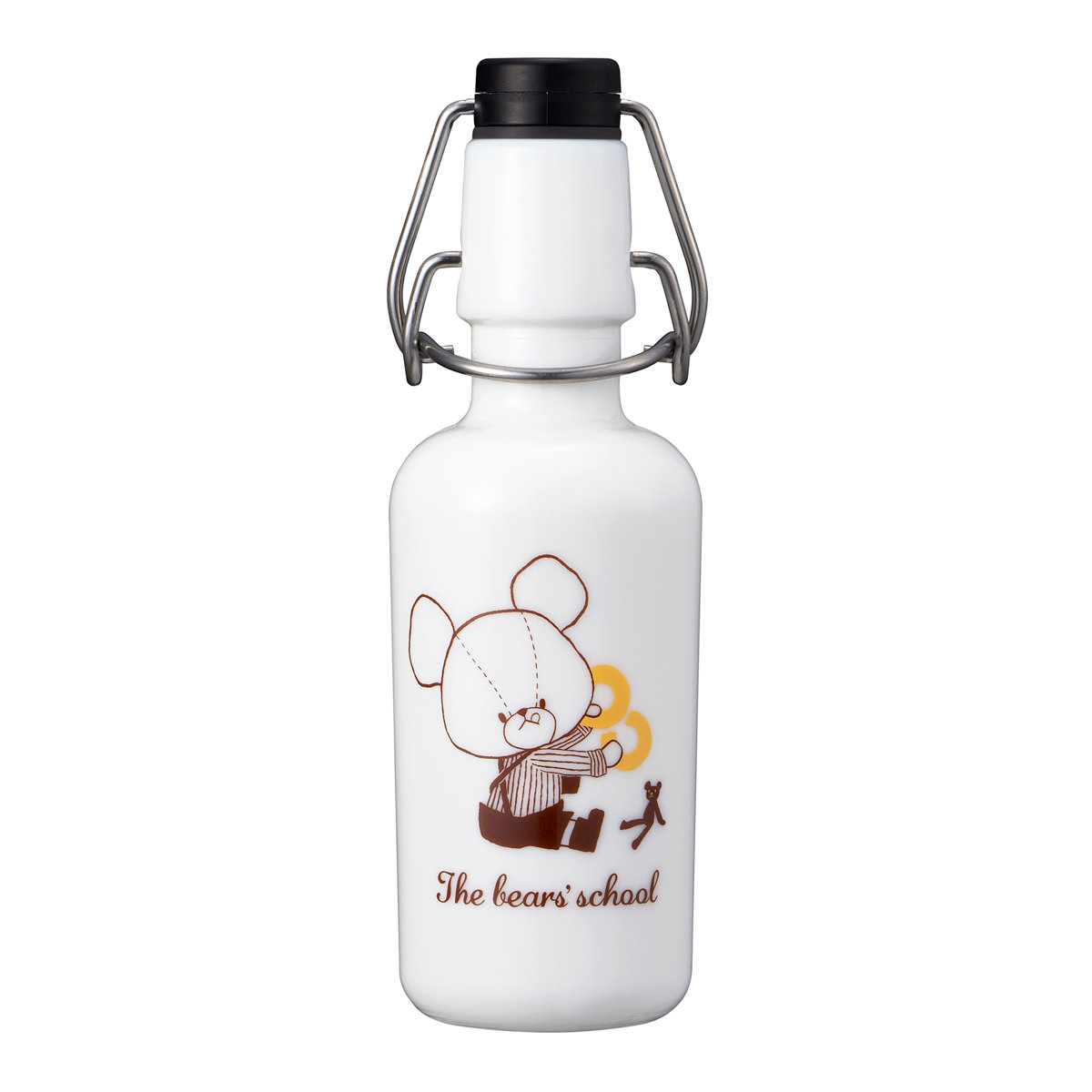 ドレッシングボトル 150ml ミルキーボトル 150 ( 保存容器 ボトリット 調味料入れ くまのがっこう シーズニングボトル 液体 調味料 保存 容器 ガラス製 瓶 ボトル おしゃれ 使いやすい )