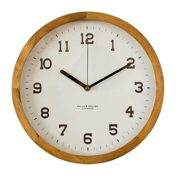 Dショッピング 掛け時計 ウォールクロックl 無垢材 木製 時計 おしゃれ Eina 掛時計 アナログ 木目 北欧 北欧風 シンプル インテリア クロック ウォールクロック ナチュラル ブラウン カテゴリ の販売できる商品 リビングート ドコモの通販