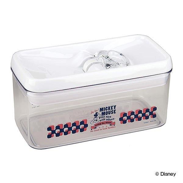 Dショッピング 保存容器 ミッキーマウス モダン コンテナ 角長型 L 980ml キャラクター 保存ケース 食品 プラスチック製 プラスチック保存容器 角型 キッチン用品 ミッキー ディズニー カテゴリ 保存容器の販売できる商品 リビングート