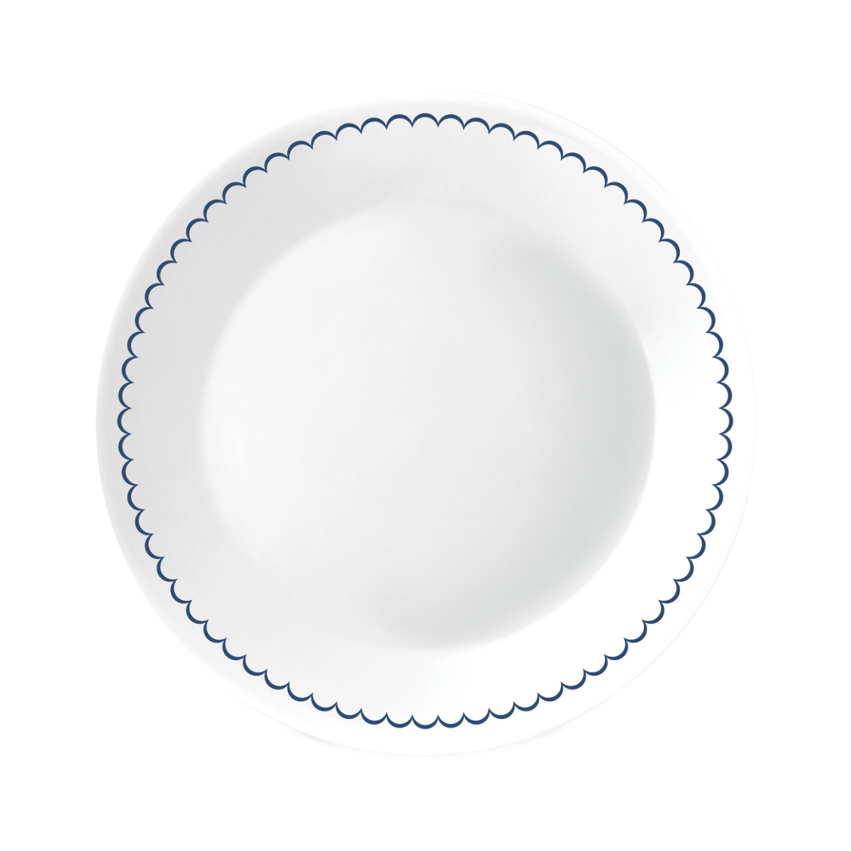 プレート 21.5cm CORELLE コレール カスピアンレース 中皿 ( 強化ガラス 電子レンジ対応 食洗機対応 オーブン対応 皿 お皿 丸皿 丈夫 軽い 割れにくい 一品料理 デザート パン トースト おしゃれ )