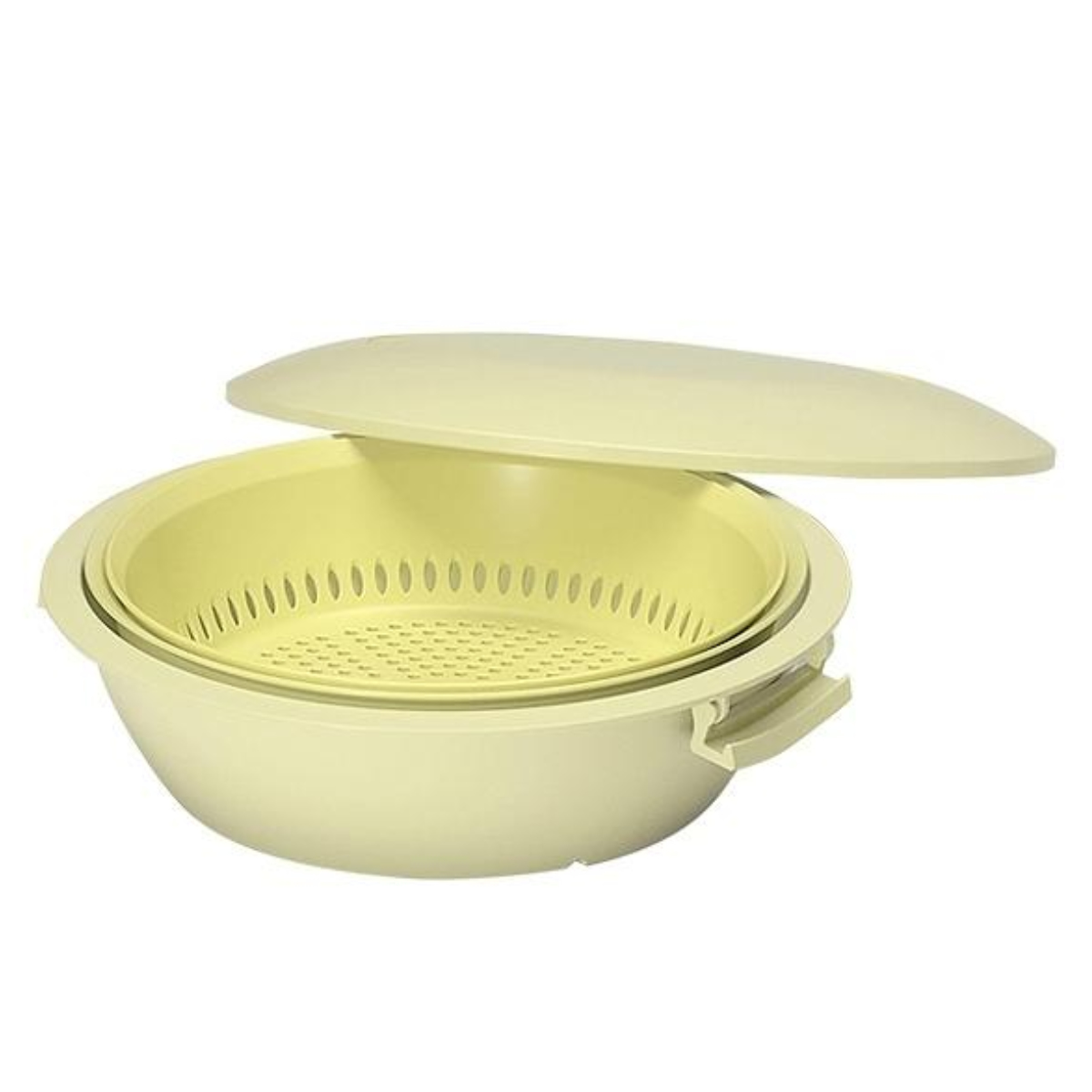 電子レンジ調理器 800ml レンチンCOOK ONE 日本製 ( 電子レンジ対応 レンジ調理 電子レンジ専用調理器 電子レンジ料理 簡単調理 火を使わない 鍋 なべ 便利グッズ 時短調理 下ごしらえ ) 【イエロー】 イエロー