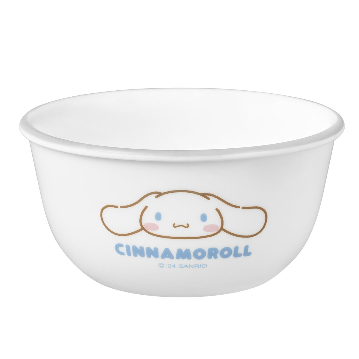 ボウル 11.5cm CORELL コレール シナモロール ライスボウル ( 強化ガラス 電子レンジ対応 食洗機対応 オーブン対応 皿 お皿 器 軽い 割れにくい おしゃれ かわいい キャラクター サラダボウル ヨーグルト 朝食 前菜 耐久性 丈夫 )