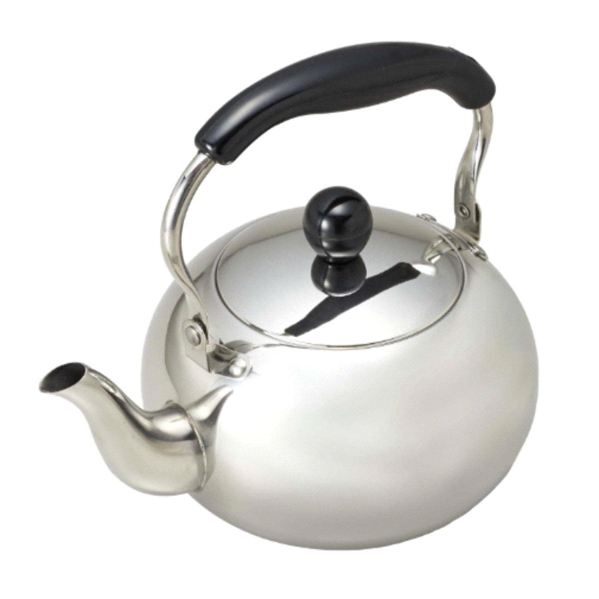 ケトル 2.5L IH対応 月のしずく ステンレス製 ( ガス火対応 やかん 湯沸かし 湯沸し ポット 2.5リットル ステンレスケトル 調理器具 キッチン用品 おしゃれ )