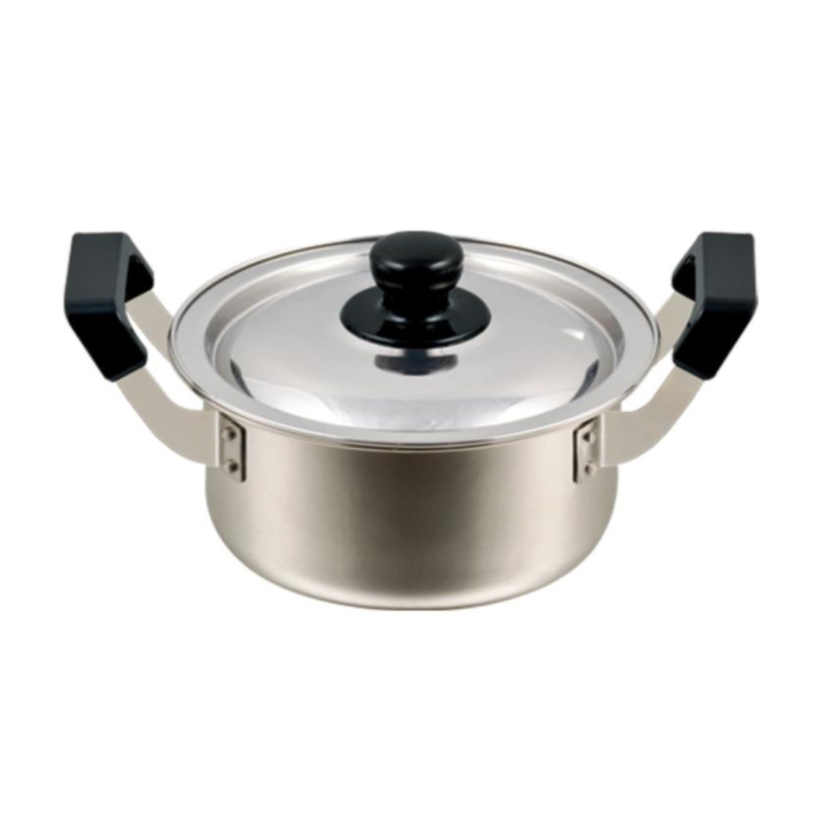 両手鍋 18cm IH対応 だんらん ステンレス製 ( ガス火 IH 対応 両手なべ 小鍋 ステンレス鍋 フタ付き 18センチ 一人鍋 寄せ鍋 寄鍋 鍋 お鍋 調理鍋 オール熱源対応 調理器具 )