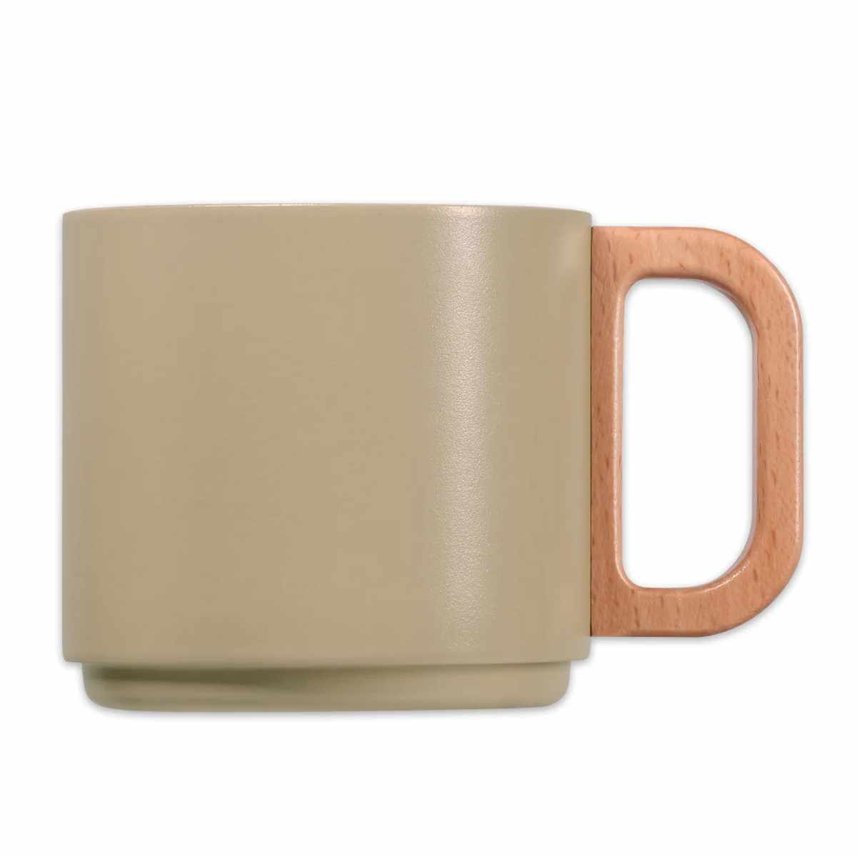 マグカップ 350ml 積み重ねられる真空マグカップ 350 ( ステンレス 保冷 保温 真空 保温マグカップ ステンレスカップ おしゃれ かわいい 保温マグ 真空断熱構造 保冷マグ コップ カップ マグ ) 【ベージュ】 ベージュ