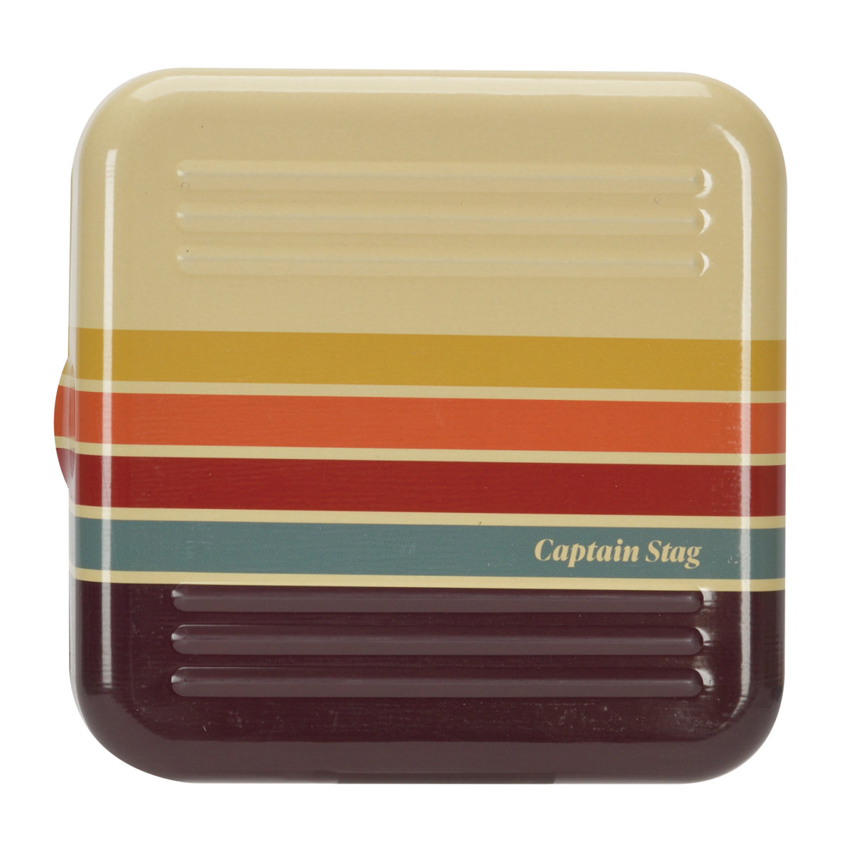 蚊取り線香スタンドケース キャプテンスタッグ ( CAPTAIN STAG 蚊取り線香 入れ 蚊取り線香立て 卓上 置き型 ケース 蚊やり 蚊取り スタンド 縦型 横型 虫よけ 虫除け 屋内 屋外 軽い 持ち運び アウトドア キャンプ用品 ) 【クリームイエロー】 クリームイエロー