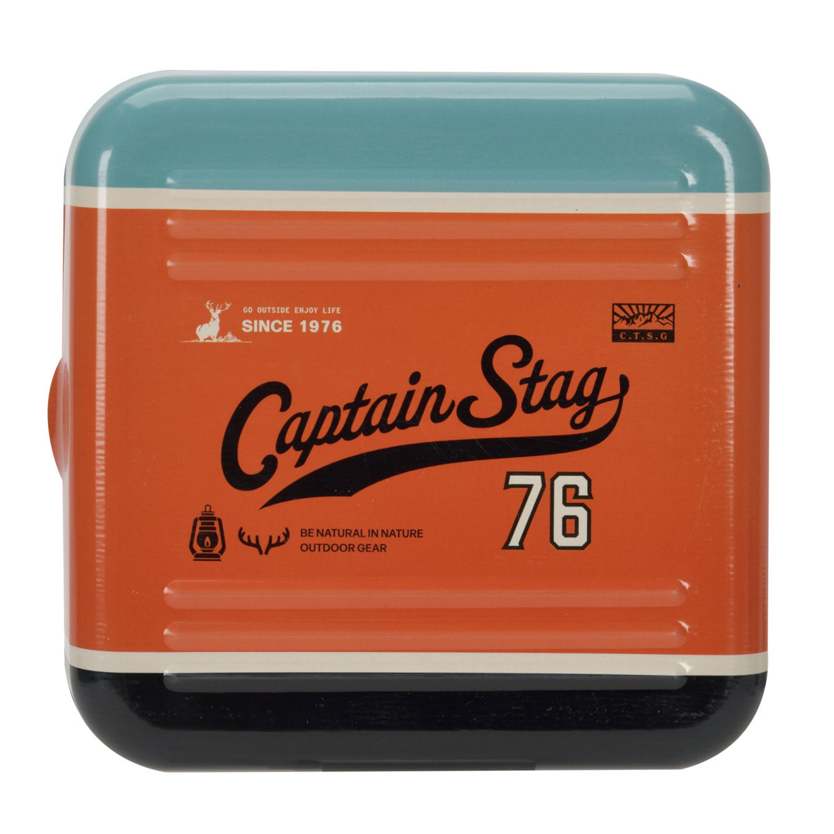 蚊取り線香スタンドケース キャプテンスタッグ ( CAPTAIN STAG 蚊取り線香 入れ 蚊取り線香立て 卓上 置き型 ケース 蚊やり 蚊取り スタンド 縦型 横型 虫よけ 虫除け 屋内 屋外 軽い 持ち運び アウトドア キャンプ用品 ) 【オレンジ】 オレンジ