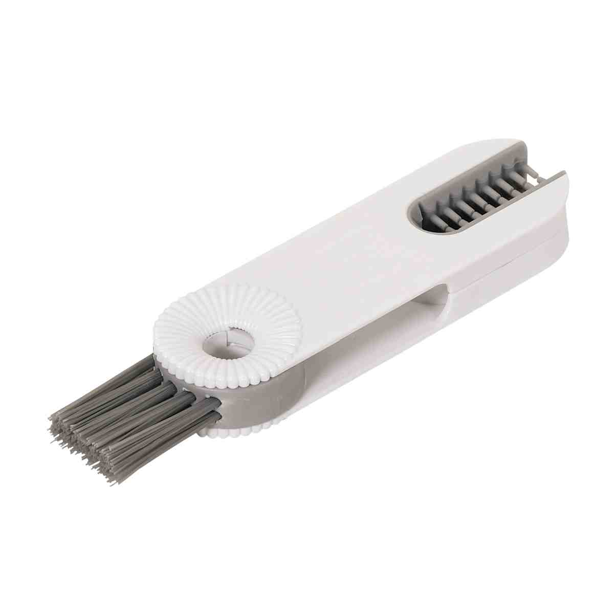 ボトル洗い ブラシ 隅々まで洗える 3WAY ボトル用ブラシ ( 洗浄ブラシ すき間ブラシ 溝ブラシ 水筒用ブラシ 水筒洗い マグボトルブラシ 水筒洗浄 水筒ブラシ マグ洗浄 すき間洗い パッキン 飲み口 キッチンブラシ 洗浄用品 )