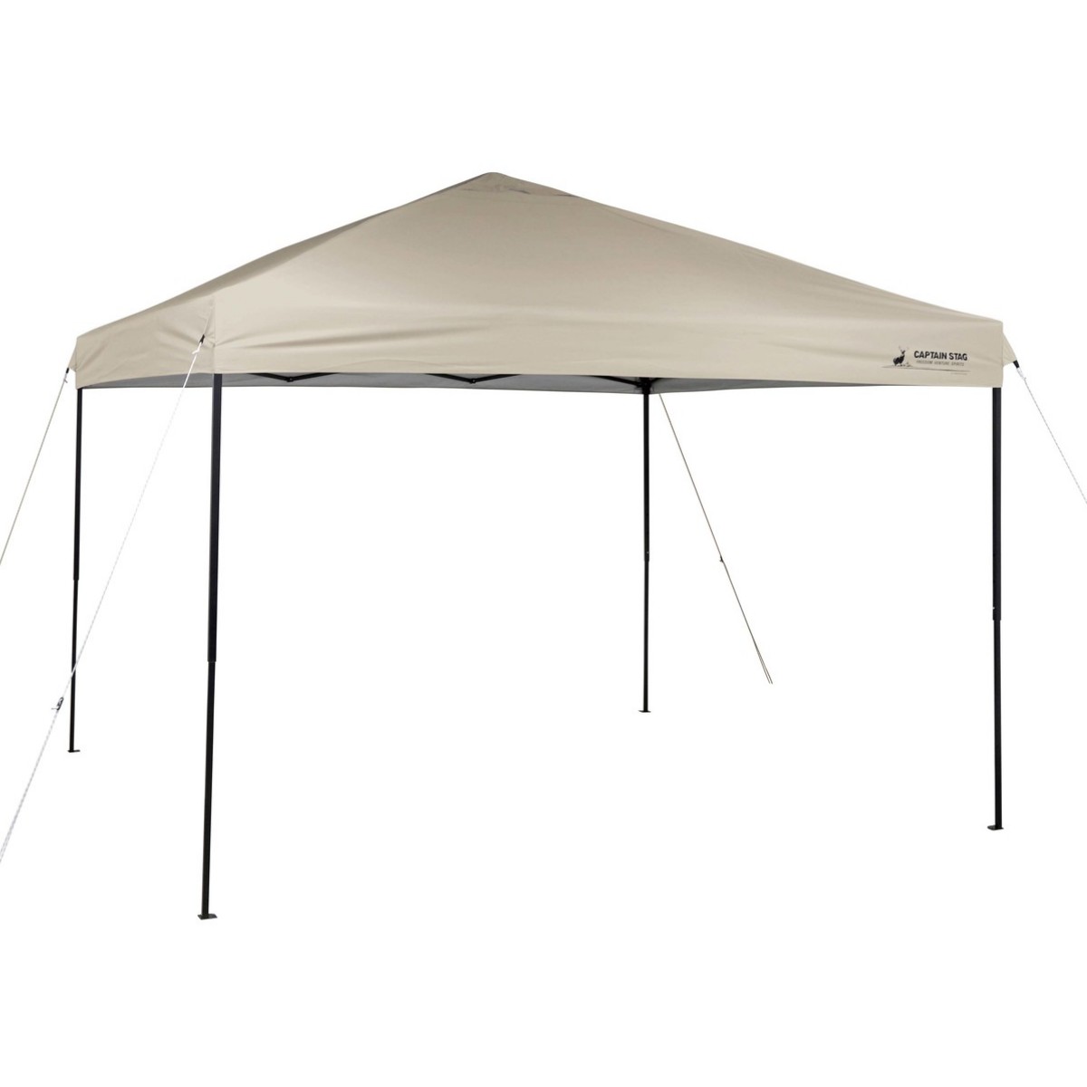 クイックアップシェード 300×300cm 300UV-S キャプテンスタッグ ( CAPTAIN STAG シェード 3m 5.5畳 タープ 日除け UVカット アウトドア キャンプ テント 日差し除け 組立簡単 正方形 アウトドアグッズ キャスター付き 収納バッグ )