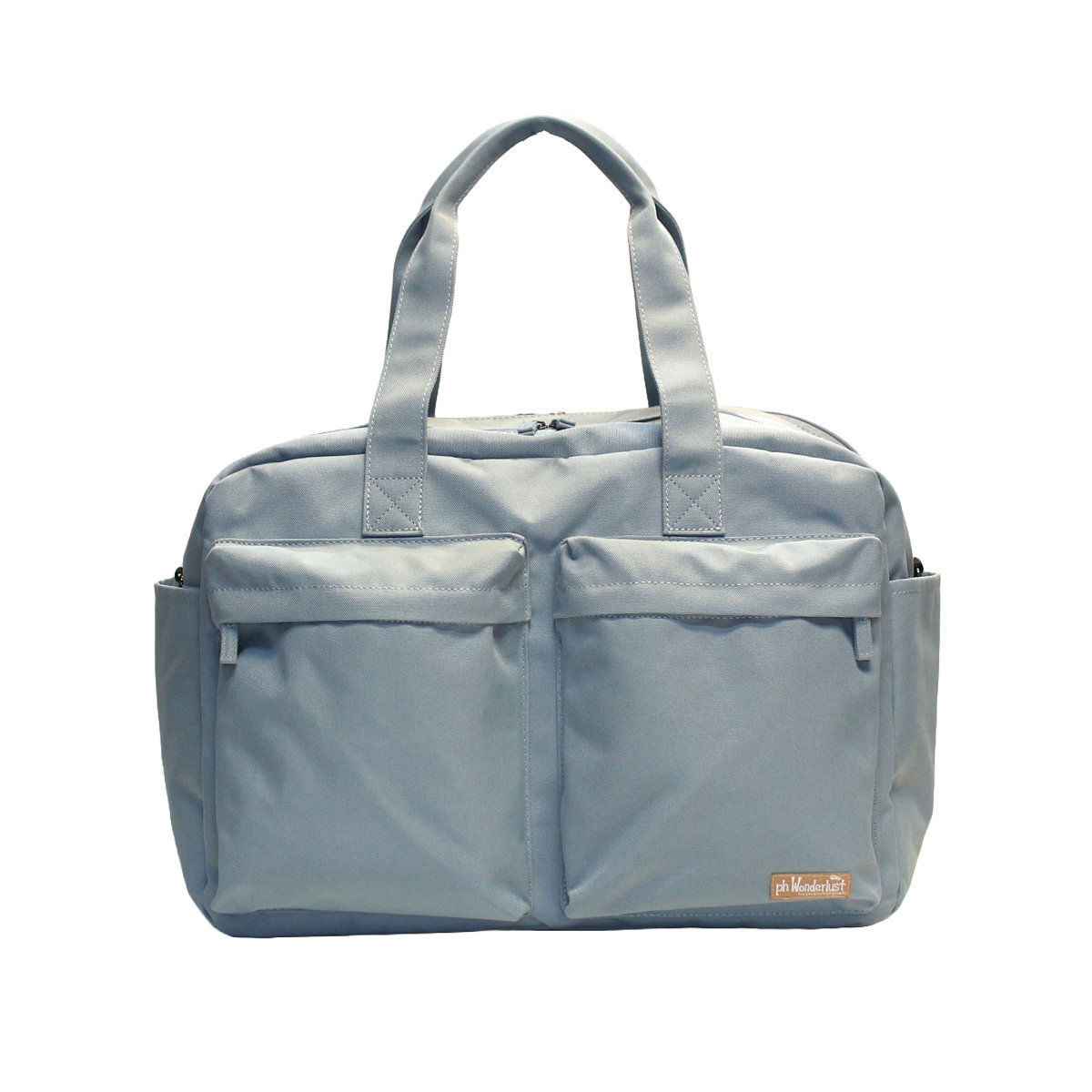 ボストン スーツケース ボストンバッグ ph wonderlust 肩掛けベルト付き ( 旅行バック かばん レディース メンズ バッグ キャリーオンバック 収納 ポケット 撥水 サブバッグ ショルダーバッグ 旅行 鞄 男女兼用 シンプル ) 【ブルー】 ブルー