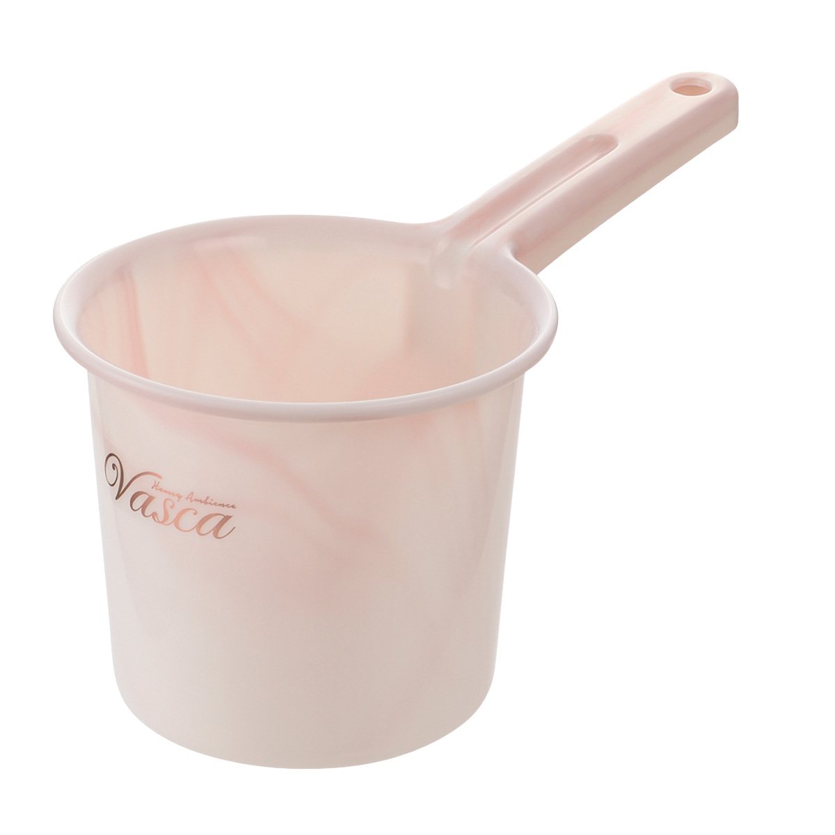 手おけ バスカ 日本製 ( 湯桶 風呂おけ 大理石 マーブル 湯おけ おけ ハンドペイル バスボウル ウォッシュボール せんめんき 日本製 バス用品 バスグッズ ) 【ピンク】 ピンク