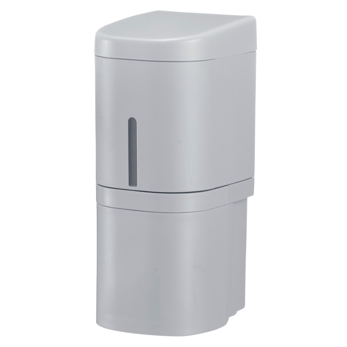 ディスペンサー 250ml リキッドタイプ シールフックタイプ ホバー ( 液体 ソープディスペンサー 詰め替えボトル ソープボトル 壁面 詰め替え プッシュ 風呂 壁付け シンプル ホワイト ダークグレー グレー ) 【グレー】 グレー