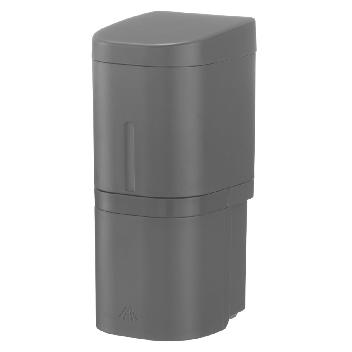 ディスペンサー 250ml ミストタイプ シールフックタイプ ホバー ( ミスト 詰め替えボトル アルコール スプレー ボトル 壁面 詰め替え プッシュ 玄関 壁付け シンプル ホワイト ダークグレー グレー ) 【ダークグレー】 ダークグレー