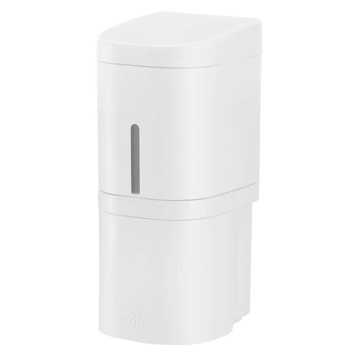 ディスペンサー 250ml ミストタイプ シールフックタイプ ホバー ( ミスト 詰め替えボトル アルコール スプレー ボトル 壁面 詰め替え プッシュ 玄関 壁付け シンプル ホワイト ダークグレー グレー ) 【ホワイト】 ホワイト