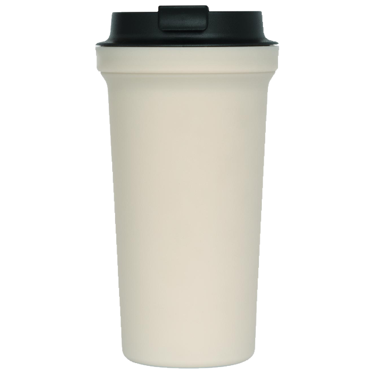 Rivers リバーズ ウォールマグタンブラーバールソリッド ( 400ml 電子レンジ対応 タンブラー カップ コップ 二重構造 プラスチック 軽い 軽量 シンプル おしゃれ 持ち運び 便利 くすみカラー ) 【ベージュ】 ベージュ