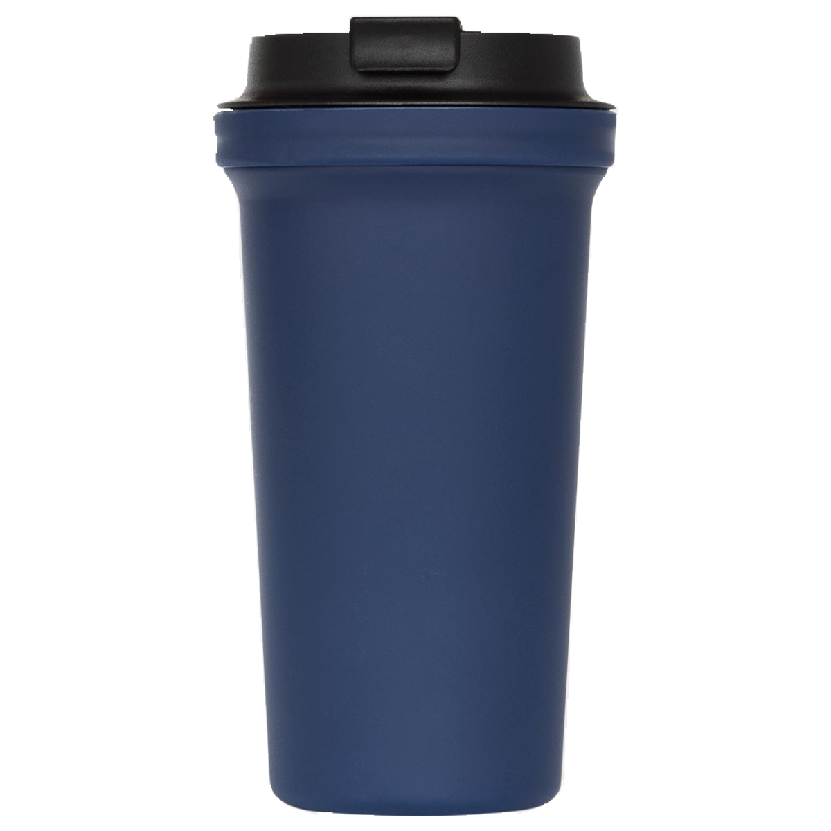 Rivers リバーズ ウォールマグタンブラーバールソリッド ( 400ml 電子レンジ対応 タンブラー カップ コップ 二重構造 プラスチック 軽い 軽量 シンプル おしゃれ 持ち運び 便利 くすみカラー ) 【ネイビー】 ネイビー