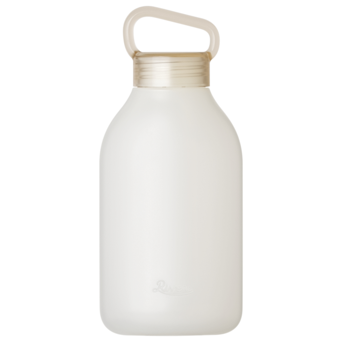 Rivers リバーズ soft bottle sui ( 340ml ウォーターボトル ボトル クリアボトル 水筒 ストラップ付き シンプル おしゃれ 持ち運び ) 【オフホワイト】 オフホワイト