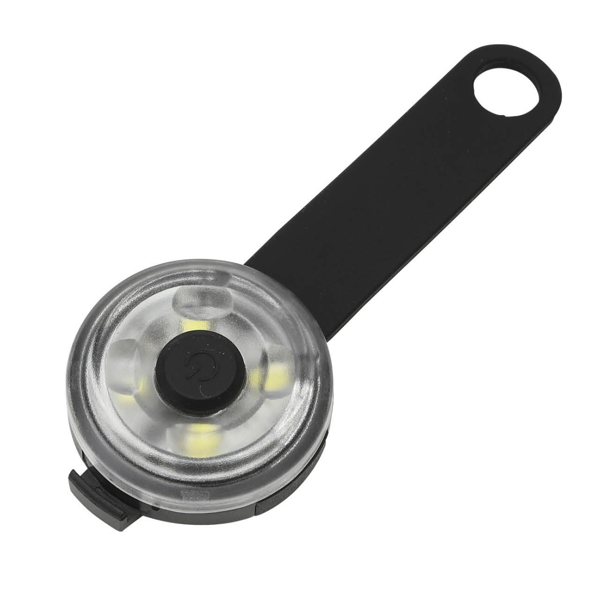 ライト 散歩 犬 ループセイフ ウルトラLED ( 夜 お散歩 お散歩ライト LED 光る 犬用ライト 防水 充電式 お出かけ 夜散歩 生活防水 明るい おしゃれ 犬用 安心 安全 事故防止 ペット用品 充電 USB充電 超軽量 簡単取付 コンパクト ) 【ブラック】 ブラック