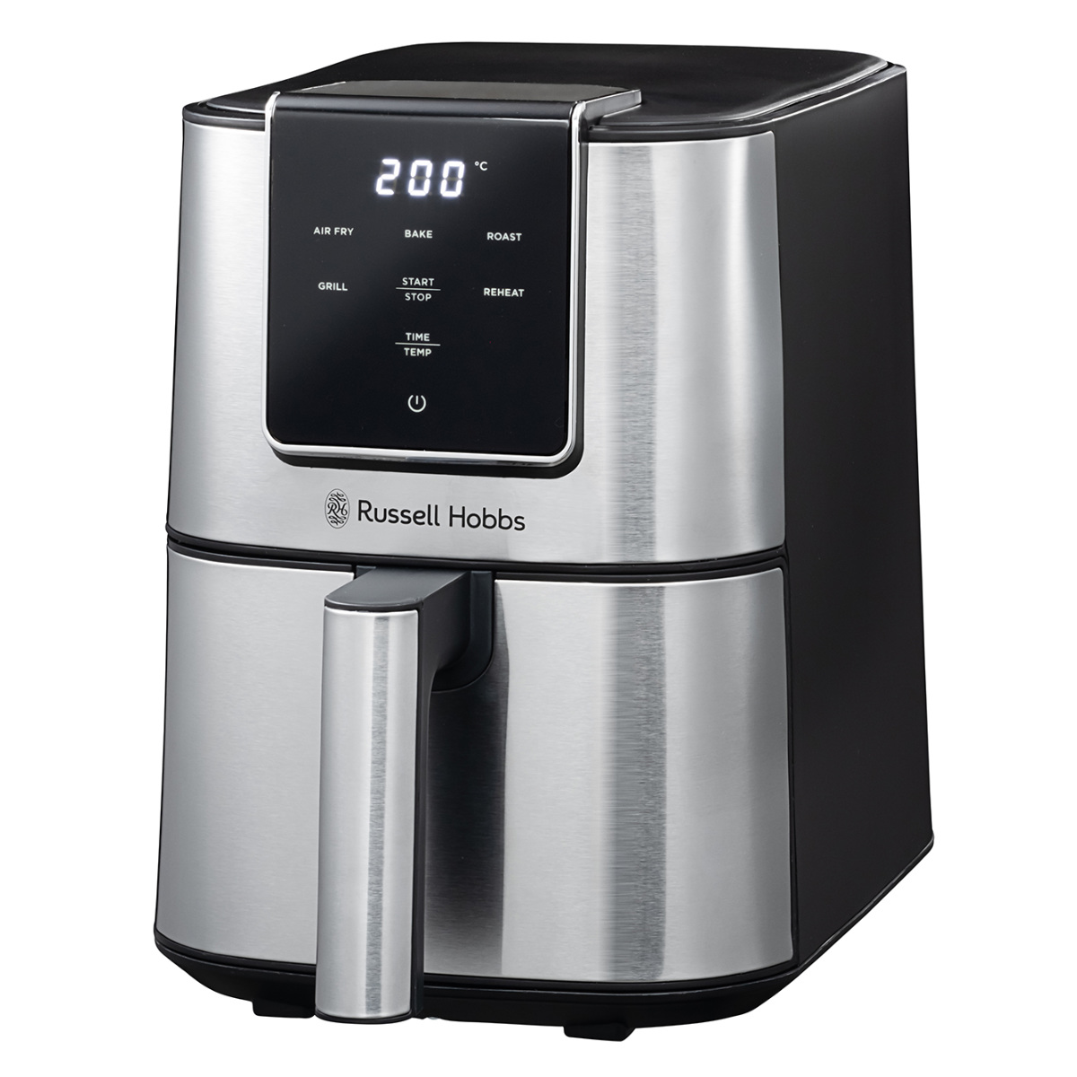 Russell Hobbs エアフライオーブン 4L ノンフライヤー 電気フライヤー ( ラッセルホブス Air Fry Oven エアフライヤー ノンオイル 油を使わない 低カロリー 揚げ物 レシピ付 時短調理 簡単調理 ほったらかし シルバー )