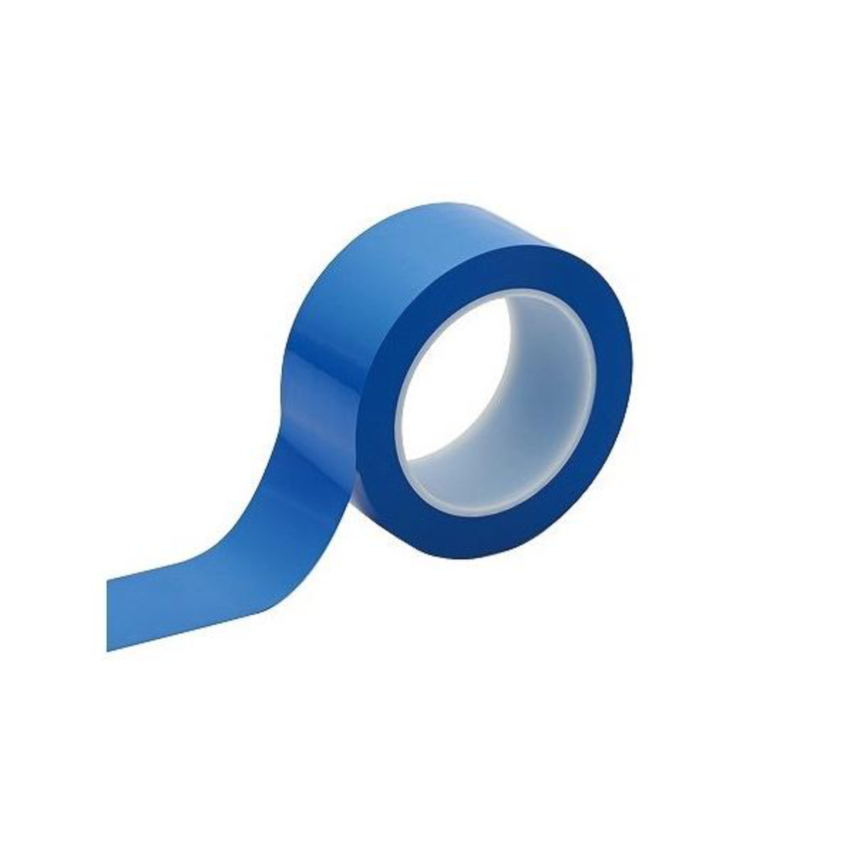 クリーンルーム用 ラインテープ 5cm×33m巻 ( 粘着テープ 区画整理 線引き ライン引き ) 【ブルー】 ブルー