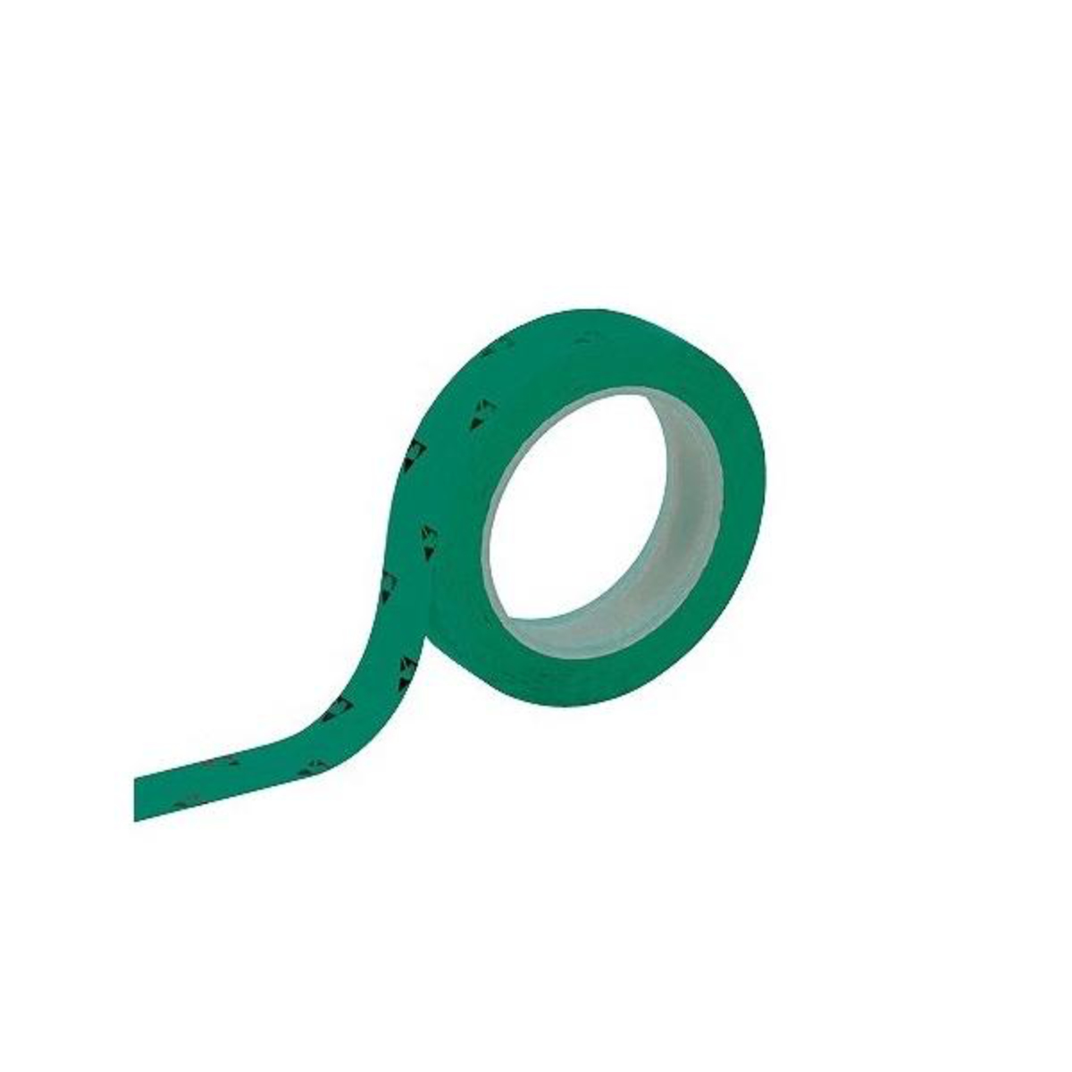 クリーンルーム用 ラインテープ 帯電防止加工 2.5cm×33m巻 ( 粘着テープ 区画整理 線引き ライン引き ) 【グリーン】 グリーン