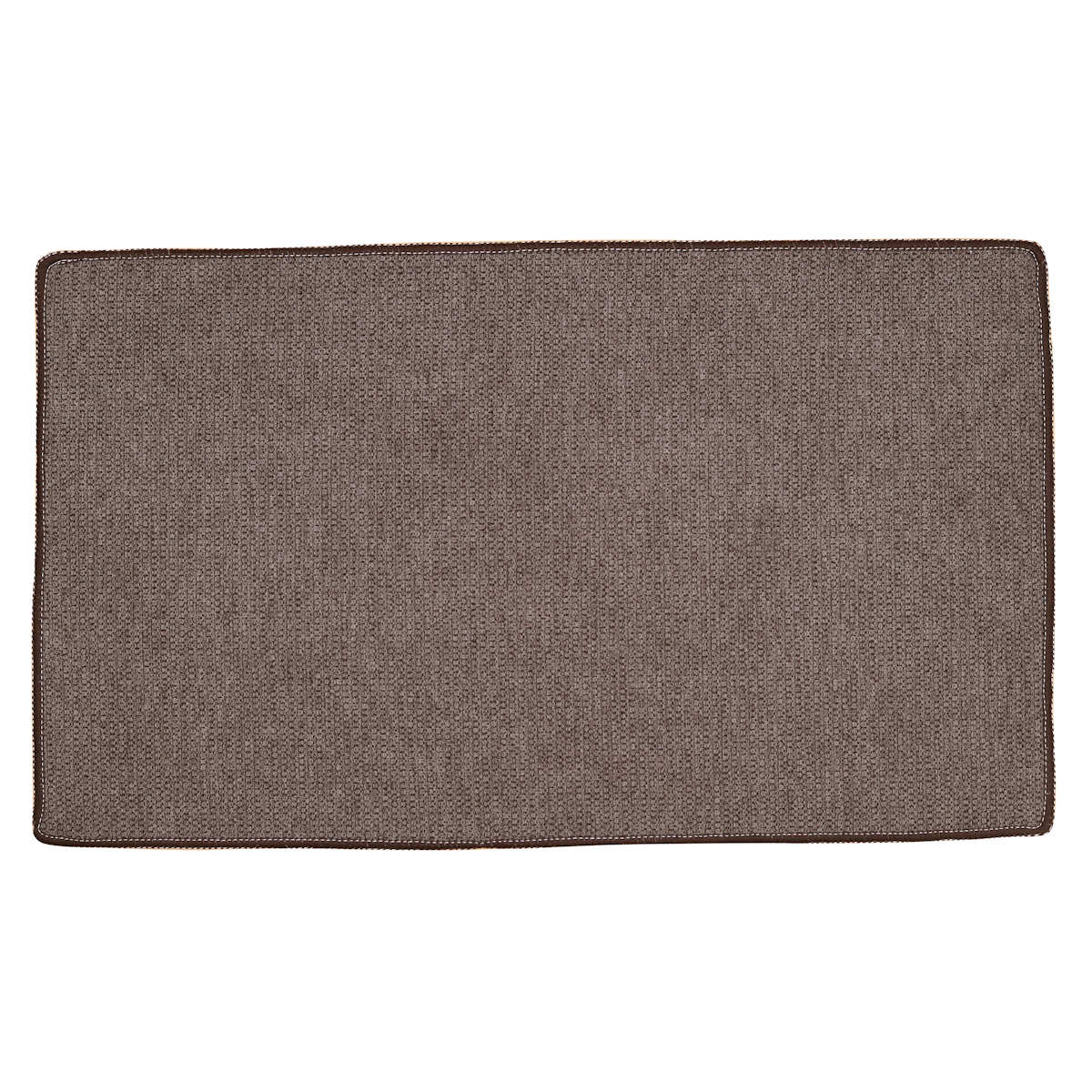 キッチンマット PallyPally 47×80cm 撥水加工 洗濯機可 ( マット キッチンラグ インテリアマット 台所マット 水に強い 洗える 薄手 マルチマット 玄関マット ラグマット 玄関 洗面所 室内 ラグ 滑り止め加工 撥水 拭ける ) 【ブラウン】 ブラウン