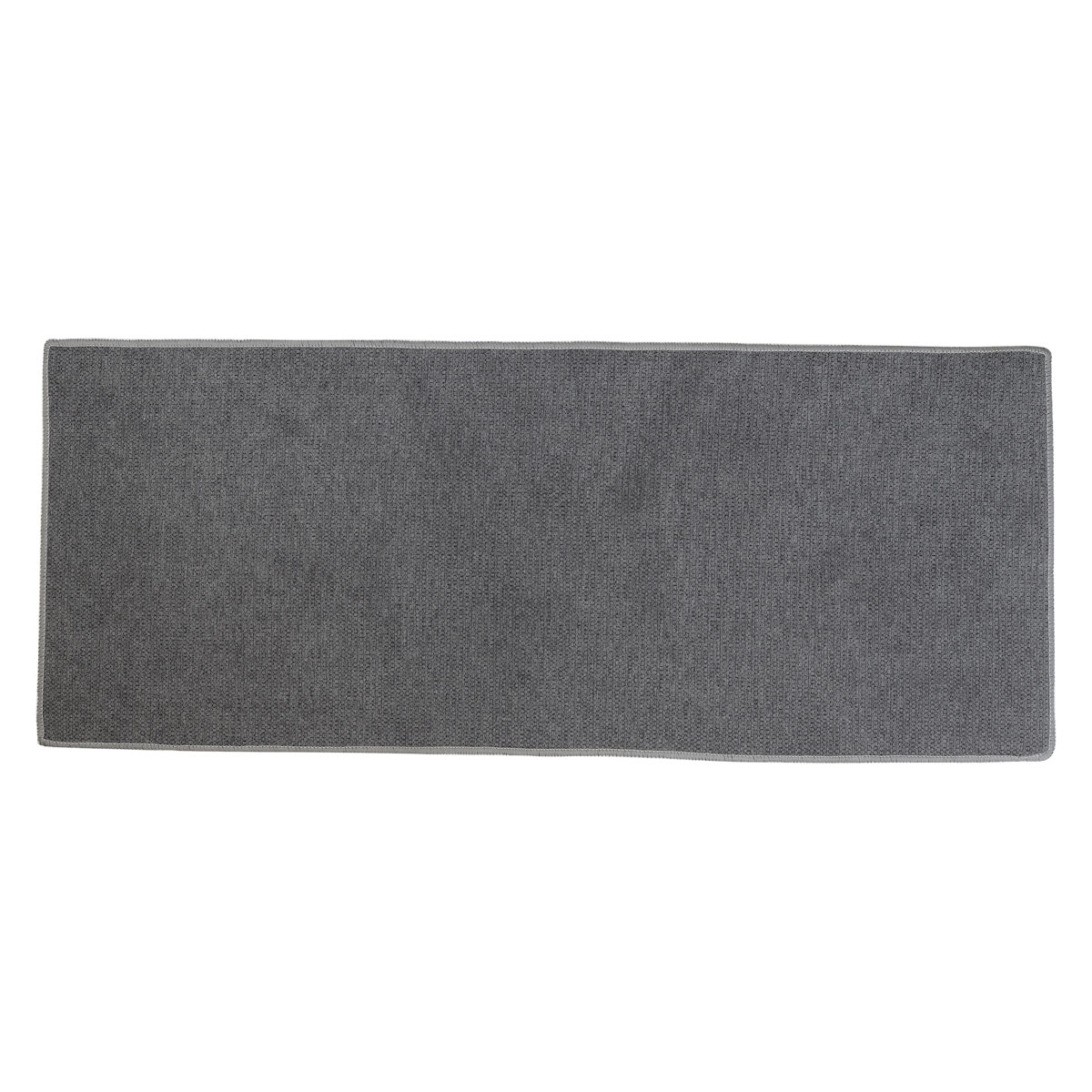 キッチンマット PallyPally 47×120cm 撥水加工 洗濯機可 ( マット キッチンラグ インテリアマット 台所マット 水に強い 洗える 薄手 マルチマット 玄関マット ラグマット 玄関 室内 ラグ 滑り止め加工 撥水 拭ける ひとり暮らし ) 【グレー】 グレー
