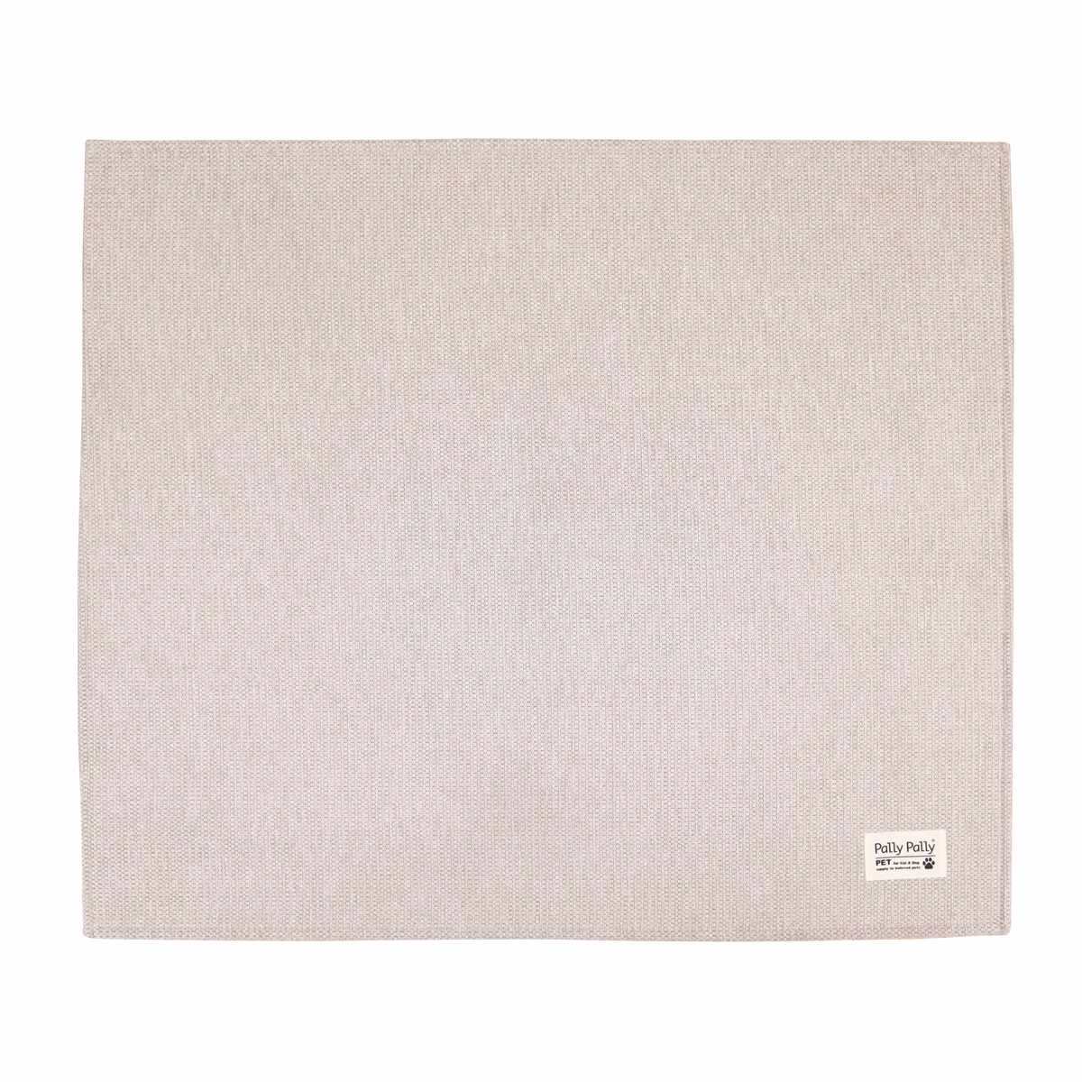 ペットマット 100×86cm PallyPallyPET 犬 猫 はっ水 ( 洗える 滑り止め トイレマット はっ水加工 滑りにくい 床暖房対応 ペット ペット用品 ウォッシャブル 丸洗い 洗濯可 撥水加工 お手入れ簡単 ズレにくい 犬用 猫用 ペット用 ) 【アイボリー】 アイボリー