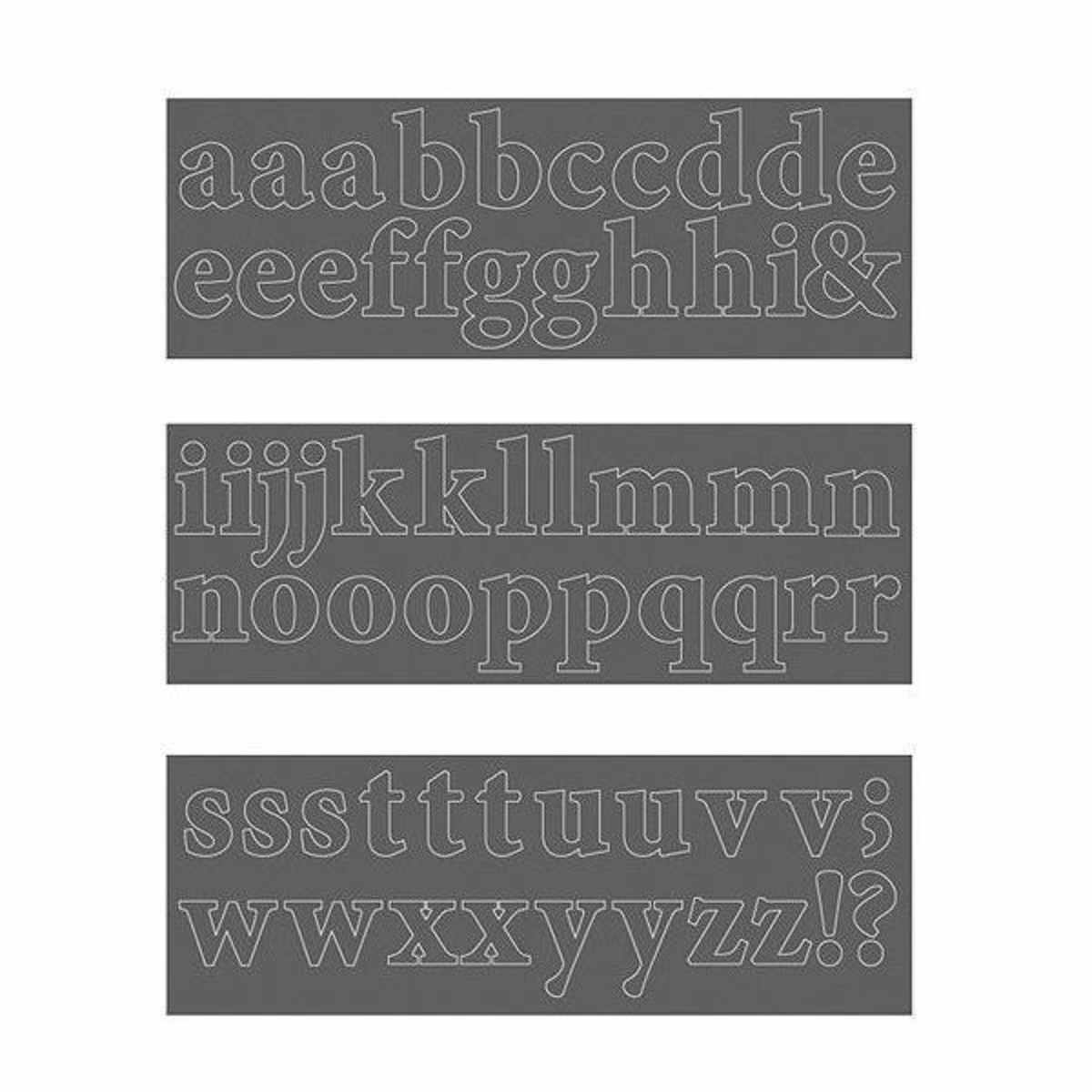 ウォールステッカー アルファベット 小文字 ミニオンプロ インテリアシール ( インテリアステッカー デコレーションシール 英文字 英字 シール ステッカー 壁紙シール ウォールデコ ローマ字 壁 収納ケース 収納用品 )