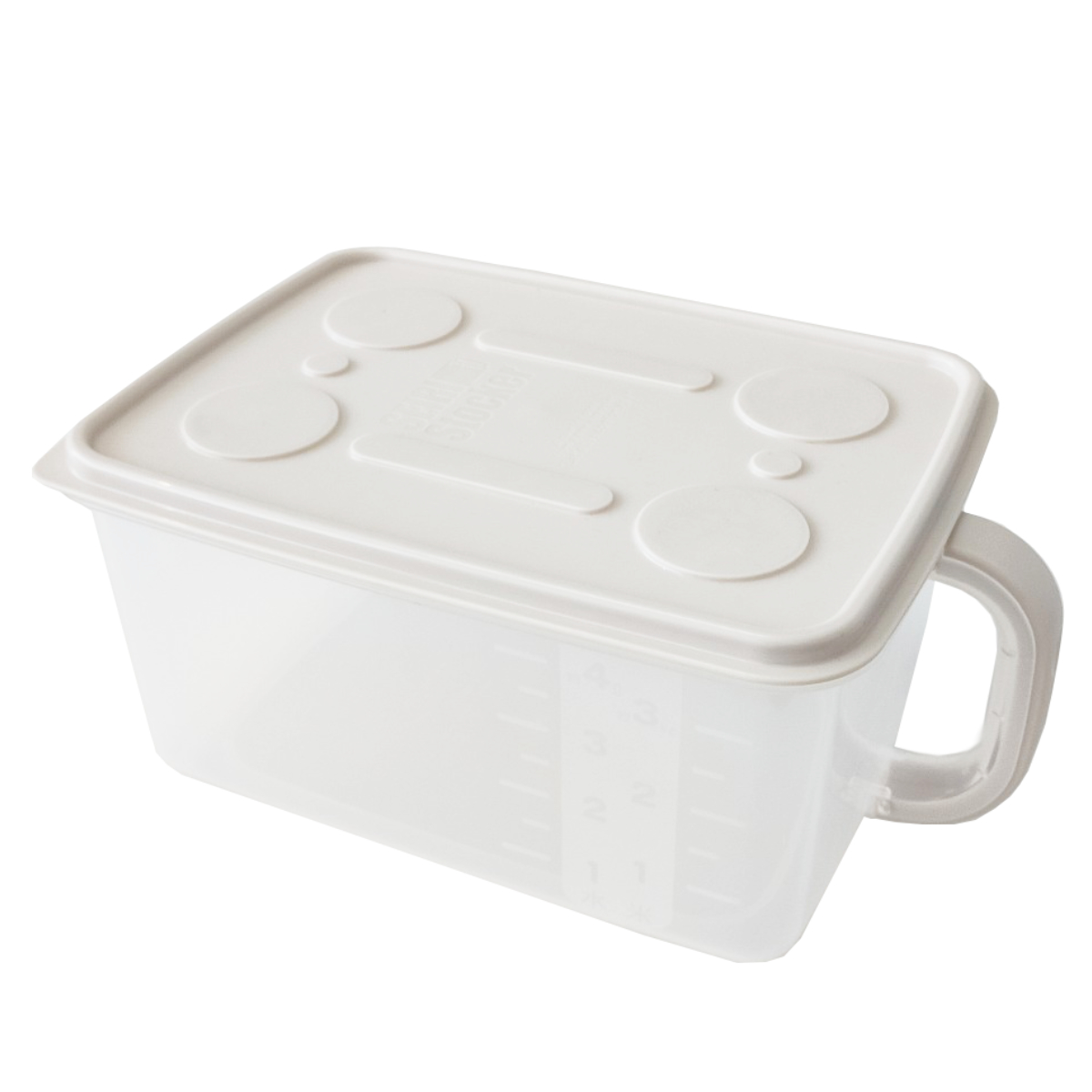 キッチン 収納ケース 整理ストッカー 小 ( 取っ手付き キッチンストッカー 整理ケース 吊戸棚収納 吊戸棚 戸棚収納 吊り戸棚 収納 パントリー収納 日本製 収納BOX 収納ボックス プラスチック 整理 片付け )