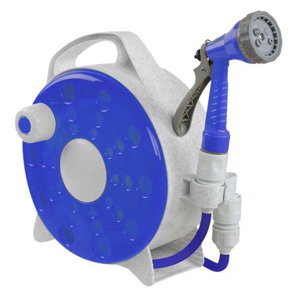 ハンディプチリール 10M ( 10m 散水 水撒き 水やり ガーデニング 園芸 洗車 家庭用 ) 【ブルー】 ブルー