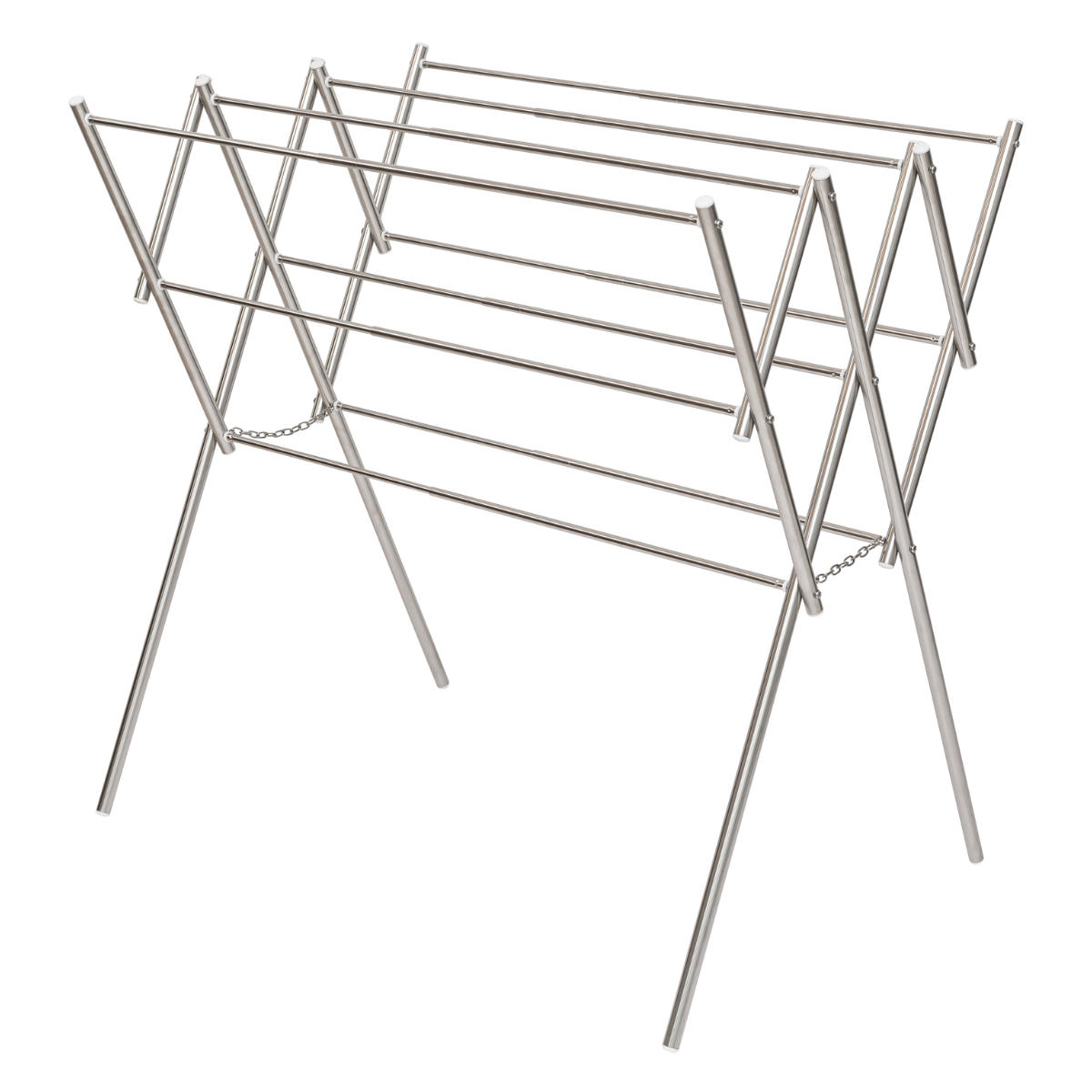 物干し ステンレス バスタオルハンガー 折りたたみ式 伸縮式 ( バスタオル ハンガー 伸縮 タオル干し 物干しスタンド 2段 室内物干し タオルかけ ステンレス製 タオルスタンド バスタオル干し コンパクト 収納 )