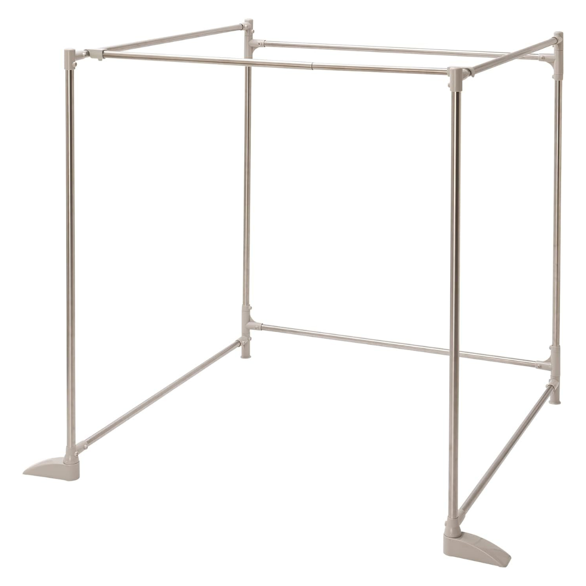 物干し 布団干し 洗濯物干し 専用伸縮竿付 折りたたみ ステンクラー ( 室内物干し 3連 伸縮竿 洗濯 布団 ハンガー 室内 コンパクト 軽量 室内干し 部屋干し 洗濯物 スタンド 省スペース 折り畳み 洗濯用品 )